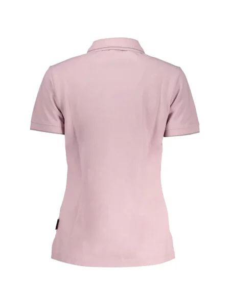 Scurt tricou polo Napapijri roz