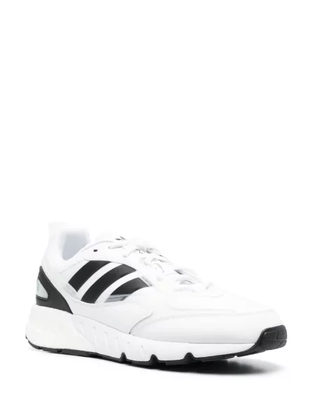 Sneakersy Adidas skórzane niebieskie