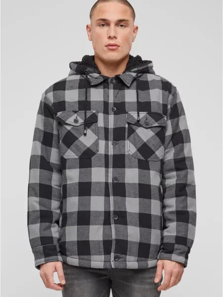 Яке Brandit с качулка черно