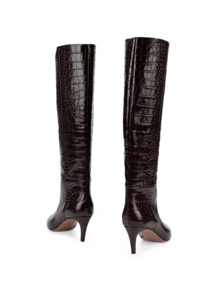 Botine Paris Texas din piele maro