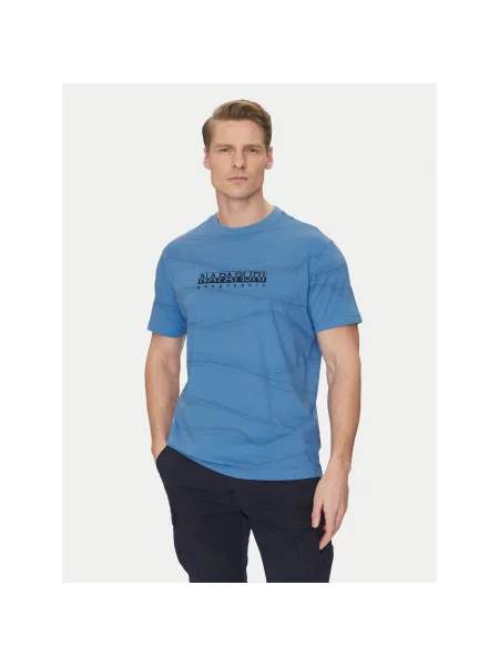 Napapijri Majica B-Cellini Regular Fit modra