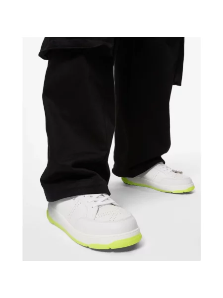 Sneakersy Gcds skórzane zielone