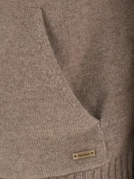 Hanorac cu glugă Max Mara tricotate