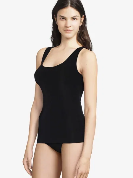 Top Chantelle stretch negru