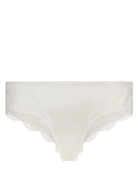 Chiloți Dolce & Gabbana din satin alb