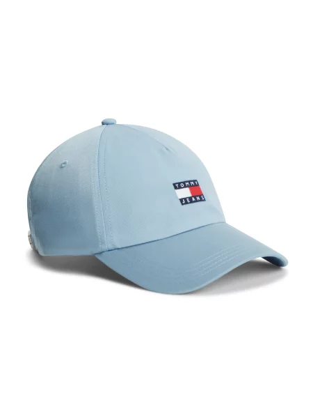 Tommy Jeans Čiapka HERITAGE námornícka modrá / svetlomodrá / červená biela