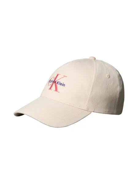 Calvin Klein Czapka beige beżowa