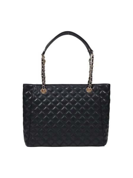 Duża torebka na łańcuszku Guess czarna