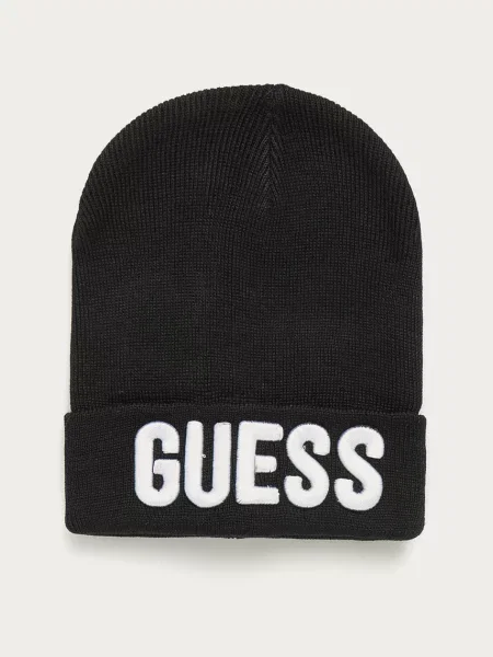 Guess Jeans otroška kapa črna