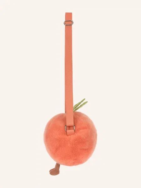 Jellycat Torba Na Ramię Amuseables Peach Shoulder Bag orange pomarańczowa