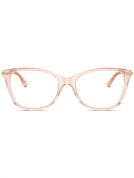 Kvadratne sunčane naočale Jimmy Choo Eyewear ružičasta