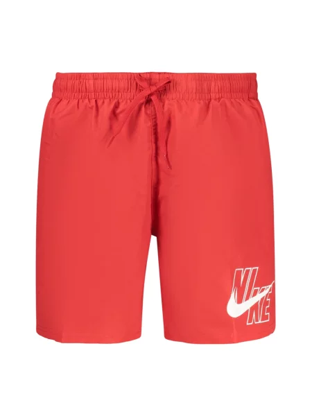 Szorty kąpielowe Nike Logo Lap 5" Volley university red czerwone