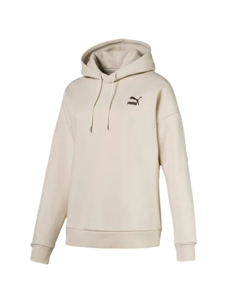 Bluza z kapturem Puma retro z autografem