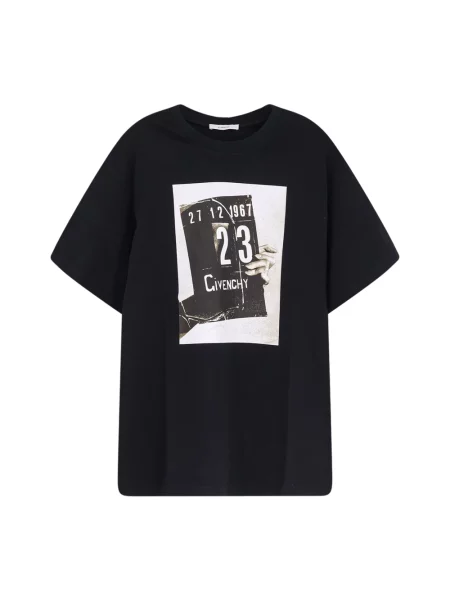 Koszulka Givenchy z nadrukiem czarna