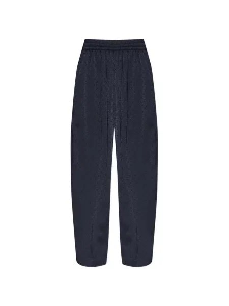 Pantaloni Casablanca din jacard albastru