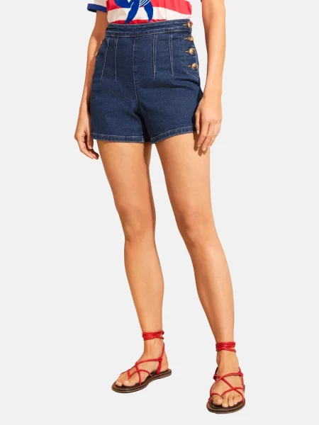 Love & roses Jeans închis albastru