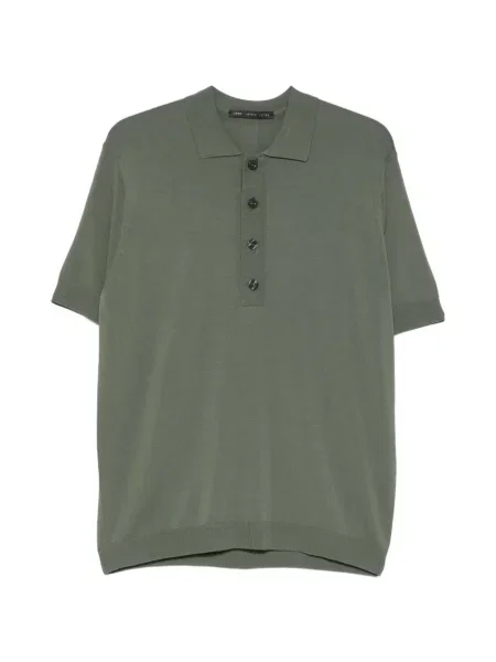 Tricou polo Low Brand verde