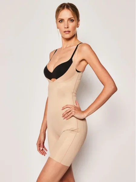 Chantelle Tvarovací kombinéza Basic Shaping béžová