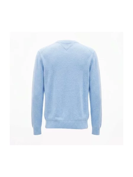 Sveter Tommy Hilfiger modrá