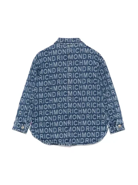 Яке тип риза John Richmond синьо