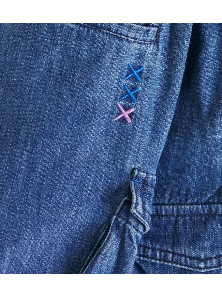 Τζιν σορτς Scotch & Soda μπλε