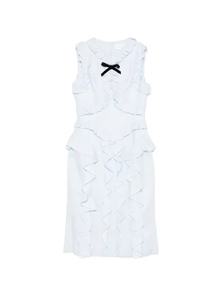 Костюм рокля Shushu/tong синьо