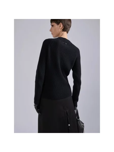 Dzianinowy sweter Barbara Bui czarny
