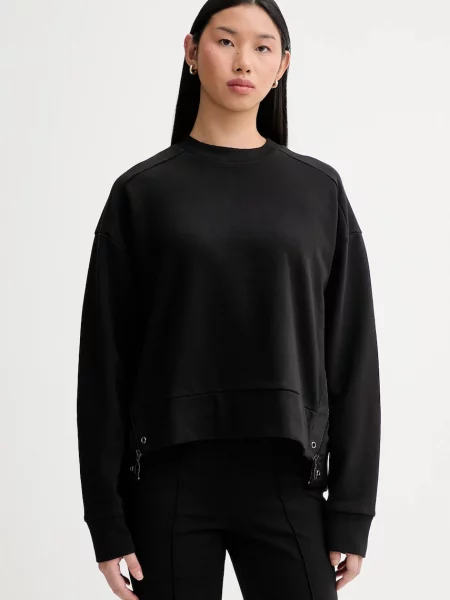 G-Star bluză uni negru