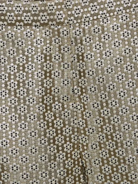 Pantaloni Maje cu model floral din jacard