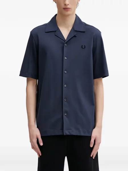 Košulja Fred Perry s vezom plava