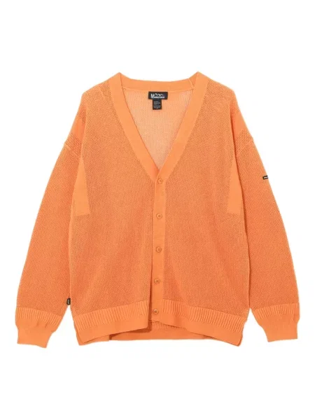 Kardigan Manastash se síťovinou oranžový