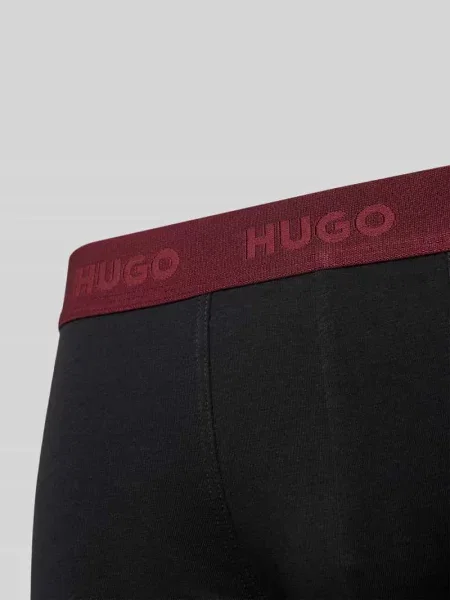 HUGO bokserki z TRUNK TRIPLET PACK czarne