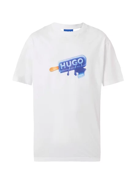 HUGO Tricou alb