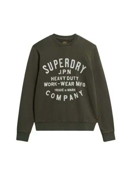 Bluza nierozpinana Superdry zielona