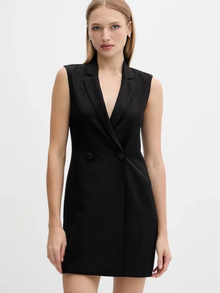 Šaty Armani Exchange čierna