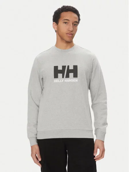 Helly Hansen Bluza Logo Crew szary