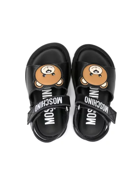 Sandały dziecięce Moschino czarne