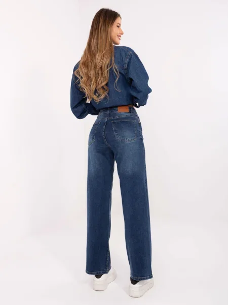 Pantaloni Sublevel albastru