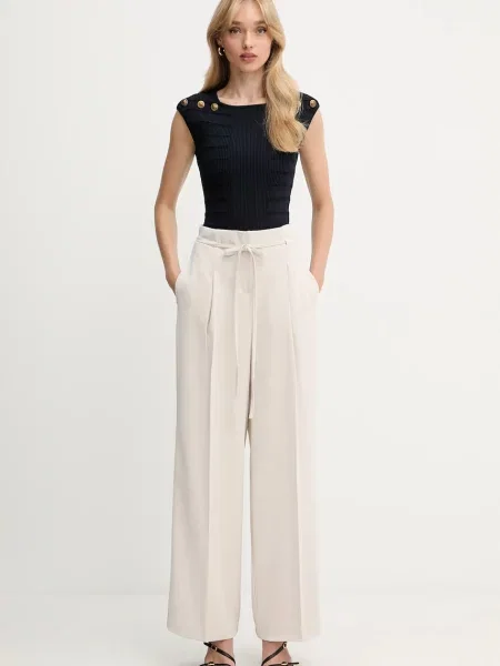 Однотонна блуза Guess синя