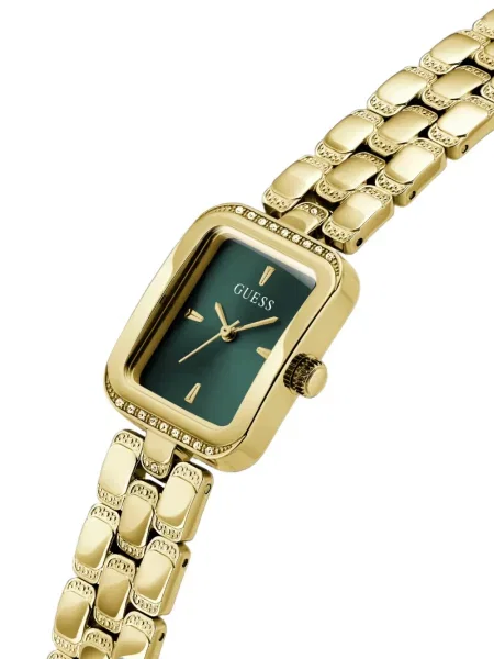Ceas Guess cu autograf verde