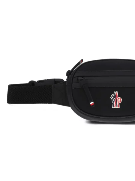 Curea Moncler Grenoble cu autograf negru