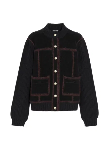 Cardigan Barrie tricotate negru