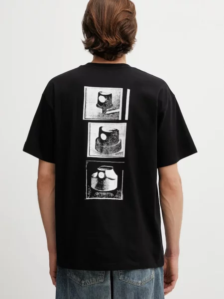 Tricou Carhartt WIP S/S Caps T-Shirt UNISEX Black L negru