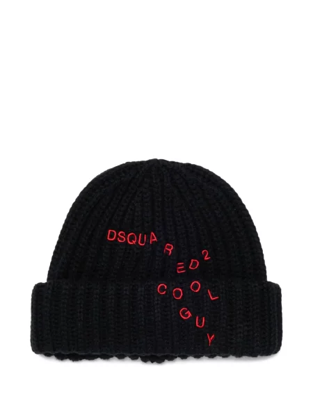 Czapka dziecięca Dsquared2 czarna