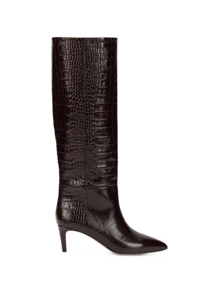 Botine Paris Texas din piele maro