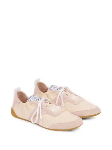 Sneakerși Chloé din piele de căprioară
