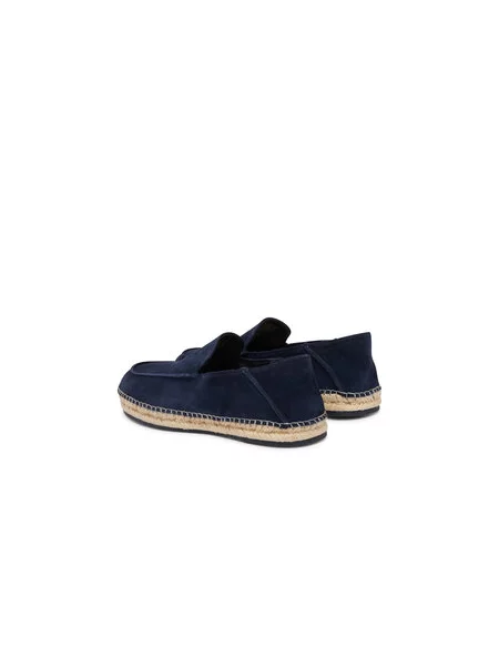 GUESS Mokasini LOPADE mornarska modra