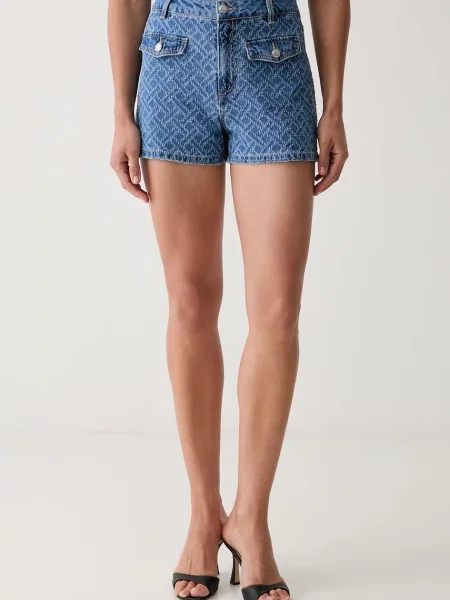 Morgan pantaloni scurți pentru femei din denim SHOCHAM albastru