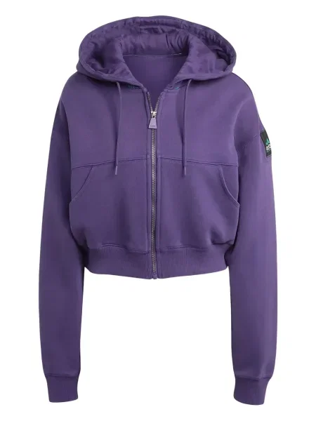 Hanorac cu glugă Adidas gri