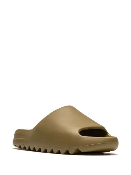 Klapki Adidas Yeezy zielone